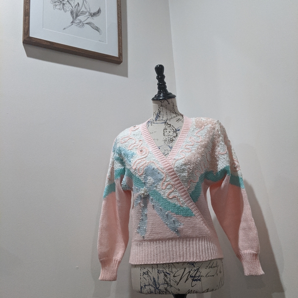 vintage Jaclyn Smith Fairy Kei Kauai sweater